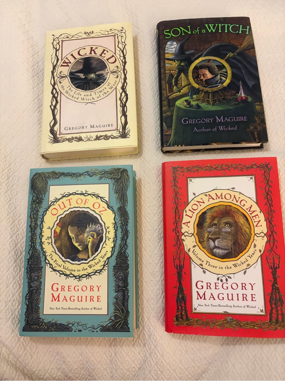 The Wicked Years Complete 4-Book set Gregory Maguire 1st edition & 1st printing